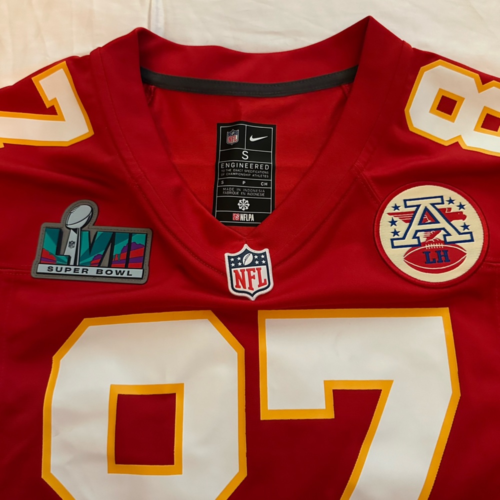 NFL Super Bowl LVII Kansas City 87 Shirt Sz.S
